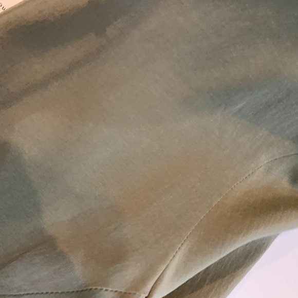 BRUNELLO CUCINELLI GREEN SILK DRESS SHIRT W/ JEWEL - Picture 7 of 7